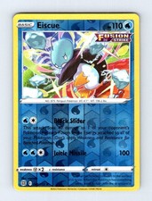 Eiscue 044/172 Rare Brilliant Stars Pokemon Card Reverse Holo Lightly Played