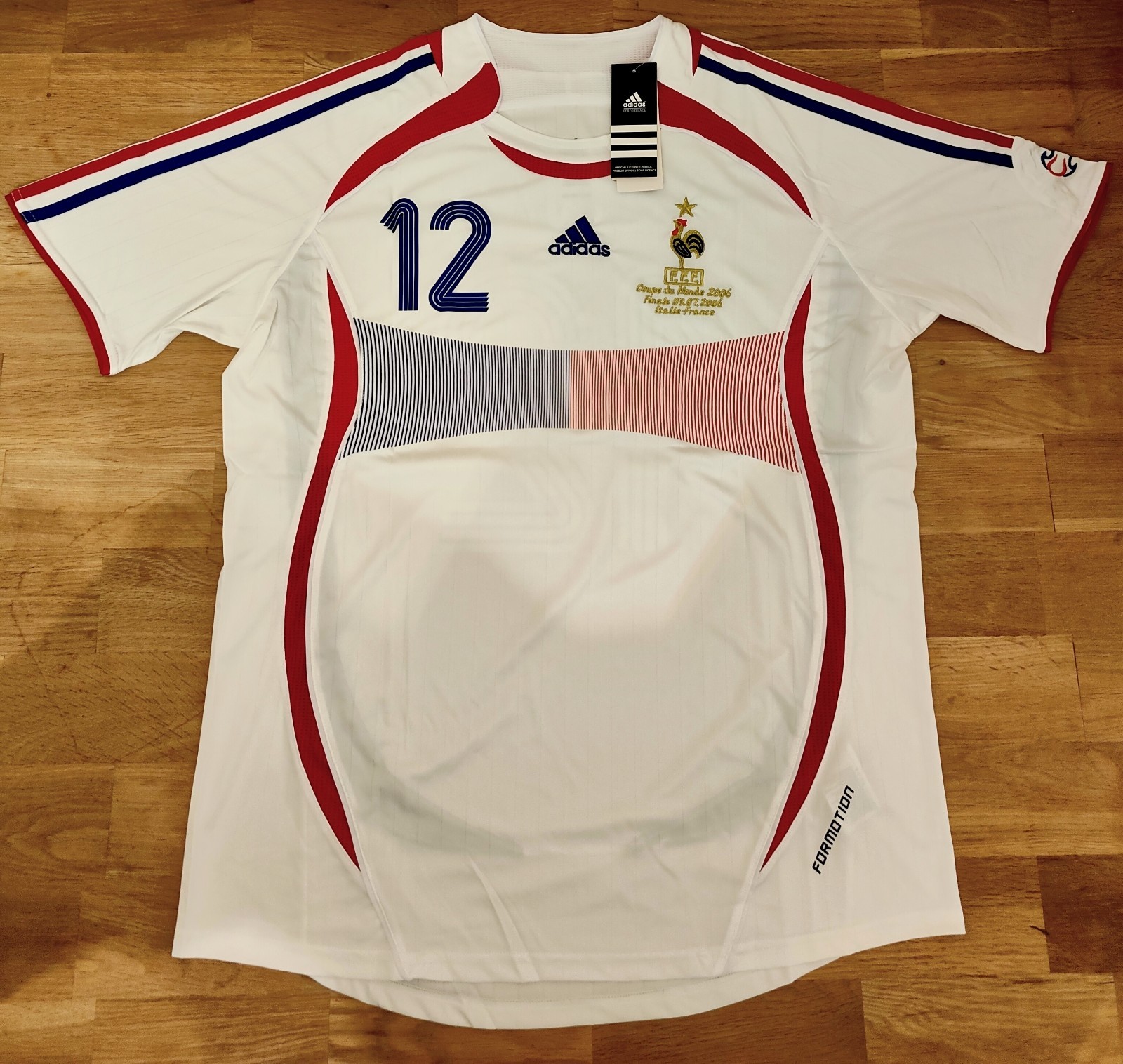 Maillot France 2006 Thierry Henry Blanc Rare Version Collector Neuf XL