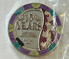 Eastriver N.S. 15 Year Anniversary Geocache Coin Activated - Adoptable