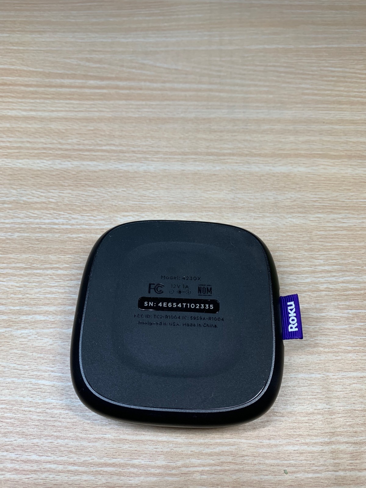 Roku 3 4230X Streaming Device w/ Remote - No Power Adapter