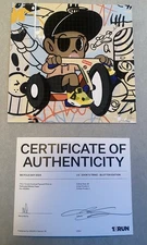 Lil Zook's Trike Marly Mcfly Blotter Art Print Signed PP Printer Proof COA