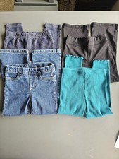 Toddler Girls Lot Of 4 Pants  Sz 3t Okie Doki...