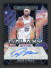 2023-24 Panini Obsidian Basketball Galaxy Ink Royce O'Neal #GI-ONE Card 99/149