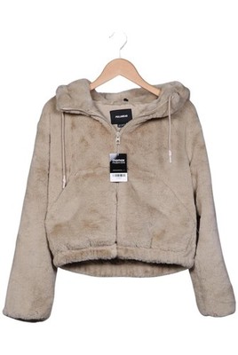 Pull & Bear Jacke Damen Anorak Jacket Kurzmantel Gr. S Beige #no3z2yv