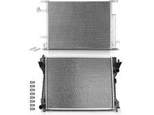 For 2011-2014 Ford Mustang Radiator and A/C Condenser Kit APR 37631KMXB 2013