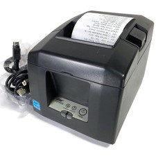 Star Micronics TSP650II Thermal Receipt Printer TSP654IIBI2 w/ USB Cable and A/C