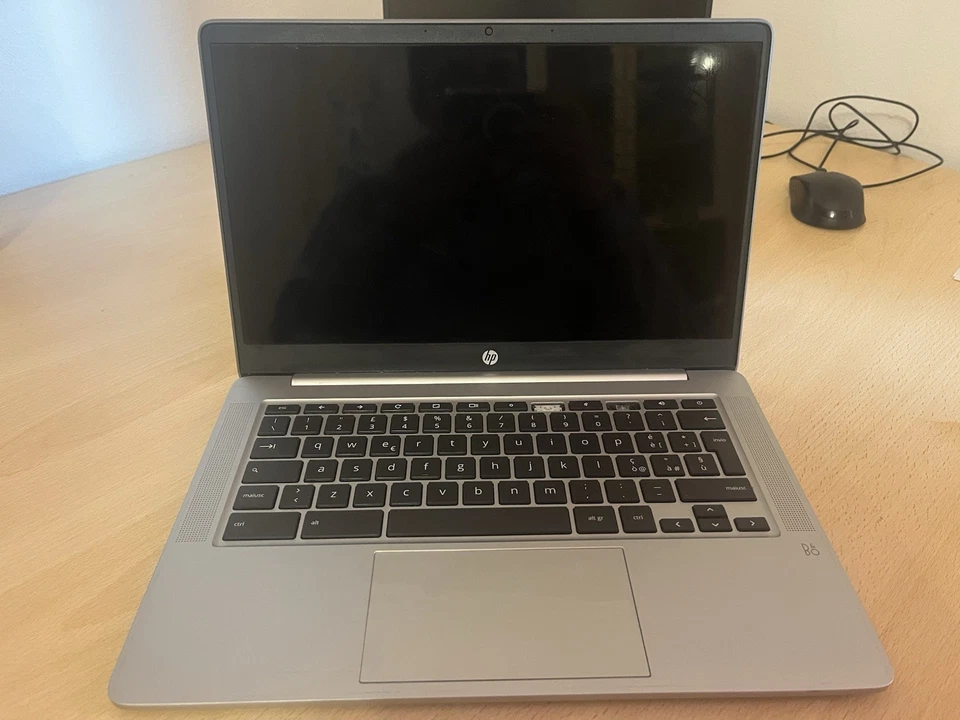 HP Chromebook 14a-na0019nl 14" (Intel Celeron N4020, 4GB RAM, 128GB eMMC) Laptop - Immagine 4 di 4