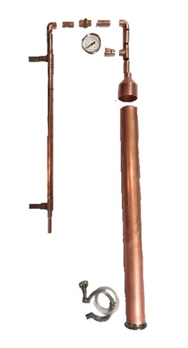 Lion Brewing Solutions 2" Copper Pot Still DIY Keg Kit Tri Clamp Unused
