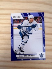 2023-24 O-Pee-Chee Blue #496 Calle Jarnkrok - Toronto Maple Leafs