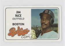 1981 Perma-Graphics/Topps Credit Cards Jim Rice #125-023 HOF 0f6k