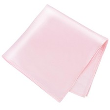 13.5x13.5" Large 100 Silk Pocket Square Solid Color Handkerchief