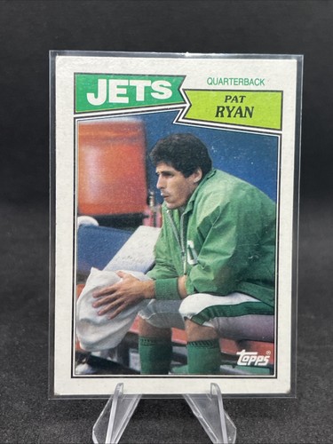 1987 Topps Football Card Pat Ryan #128 - Picture 2 of 4