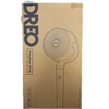 Dreo Fan for Bedroom, 120° Oscillating Standing Fans, Quiet Floor Fan & DC Motor