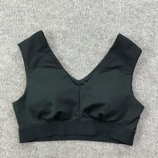 Tommie Copper Sports Bra Womens Medium Black Shoulder Support Compression