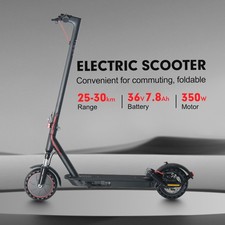Unwrap Joy: 350W Power, 8.5" Tire E-Scooter for Adults' Birthday Christmas