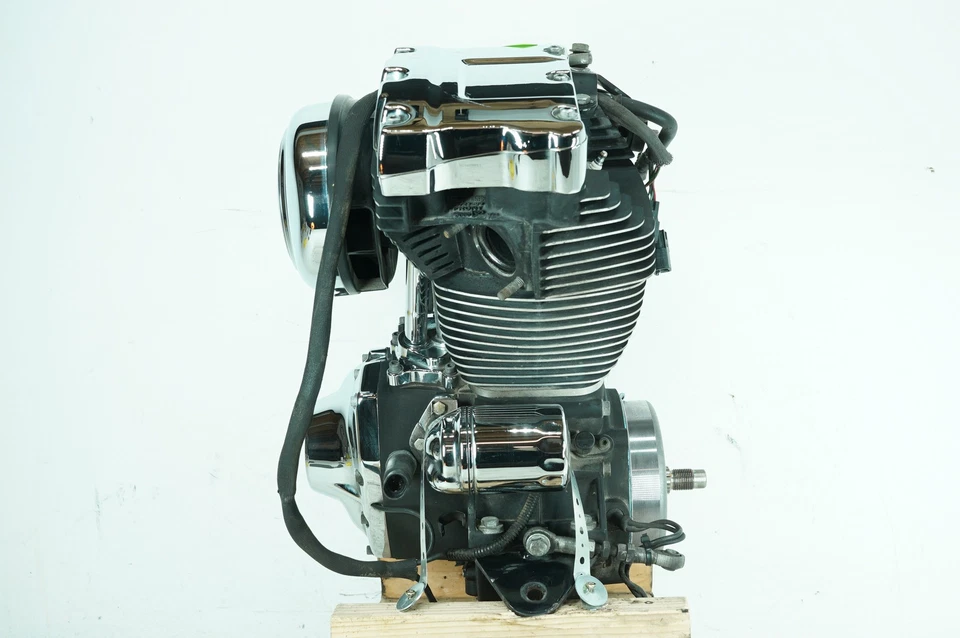 2001 Harley Touring Electra Glide Classic OEM EFI Twin Cam 88 Engine Motor 9K - Image 3 of 4