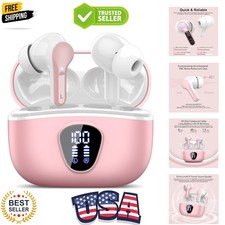 Wireless Earbuds, Bluetooth 5.4 Headphones HiFi Stereo, Bluetooth Earbuds wit...