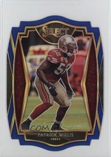 2020 Panini Select Premier Level Blue Prizm Die-Cut Patrick Willis #134 HOF 1i7f
