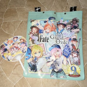 Fate/Grand Order 9th Anniversary Tote Bag with Hand Fan Anime Expo
