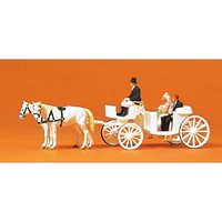 Tt Hochzeitskutsche Offen Preiser 75151 Neu!!!!