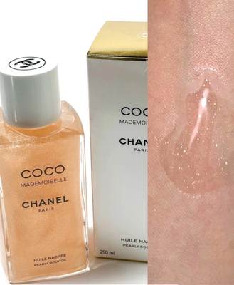 Chanel Coco Mademoiselle Pearly Body Oil 250mL/ 8.4oz New & Seal