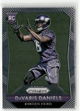 DaVaris Daniels RC 2015 Panini Prizm Minnesota Vikings #222