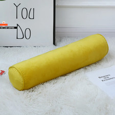Nordic Style Soft Velvet Cylindrical Pillowcase Room Long Cushion Cover Bed Sofa