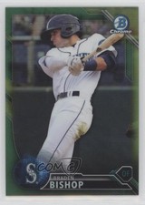 2016 Bowman Chrome Prospects Green Refractor 48/99 Braden Bishop #BCP243 1j6