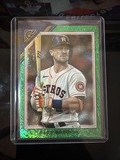 2022 Topps Gallery - Alex Bregman #76 Green Pattern /99