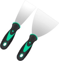 2 StüCk Spachtel Set Edelstahl Malerspachtel Rostfrei Gipser Spachtel Tapetensch