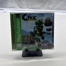 Croc Legend of the Gobbos PS1 PlayStation 1 Complete CIB With Reg Card