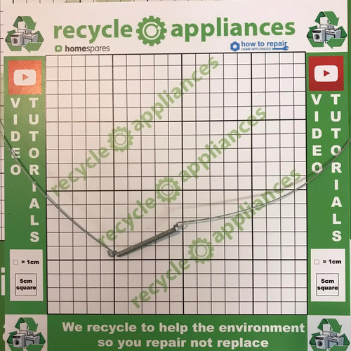 Waschmaschine Türdichtung Band Halteclip C00092156