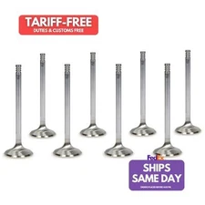 Manley 11669-8, Set of 8 Natural Stainless Mopar 6.1L Hemi R/M 1.595 Exhaust Val