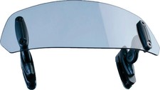 Puig Hi-tech Parts 561-8018 6320W VISOR MULTI-ADJUSTABLE CLIP-ON CLEAR 95X255MM