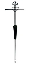 Squirrel Stopper Deluxe Squirrel Proof Bird Feeder Pole System with Baffle Set a