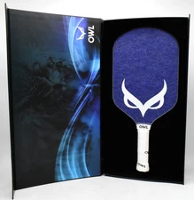 Owl Power PXE Pickleball Quiet Paddle Extended Handle Power Series - NIB