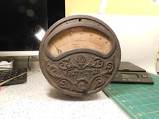 8" Dongan Instrument 4247 Voltmeter 0-125DC Albany N.Y. Rare Frankenstein Model