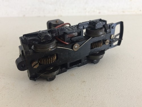 TRIANG R555 BLUE / GREY PULLMAN DIESEL POWER CAR BOGIE TENSION COUP HORNBY GC . - Picture 3 of 4