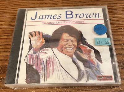James Brown [CD] Greatest live performances (I) FACTORY SEALED
