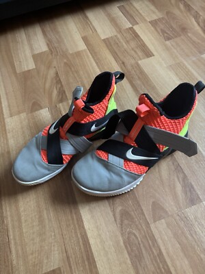 Nike LeBron Soldier 12 Hot Lava Mens Size 10 Athletic Shoes Sneakers  AO4054-800