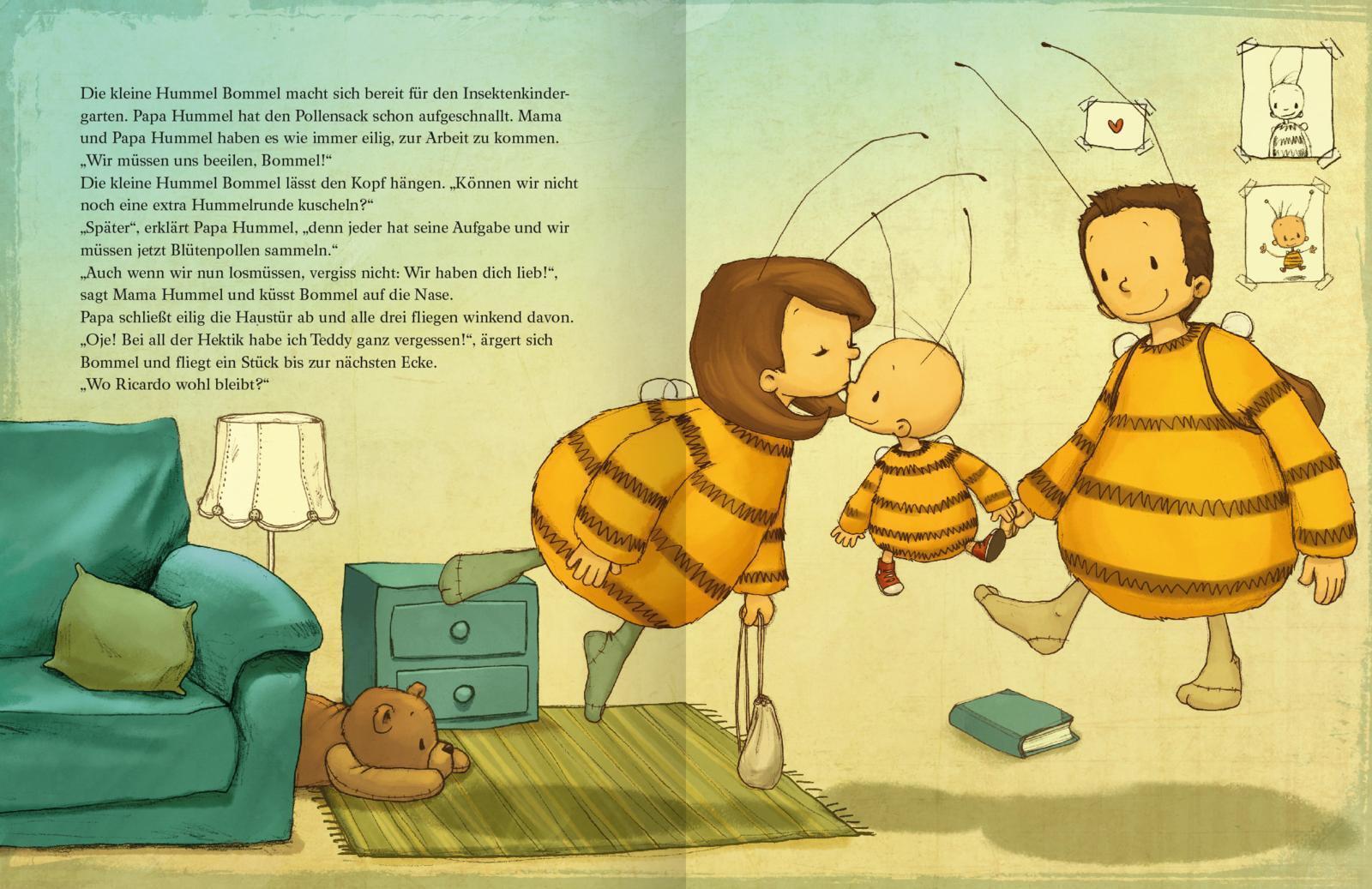 Thumbnail - Die Kleine Hummel Bommel Und Die Liebe (pappbilderbuch) | Britta