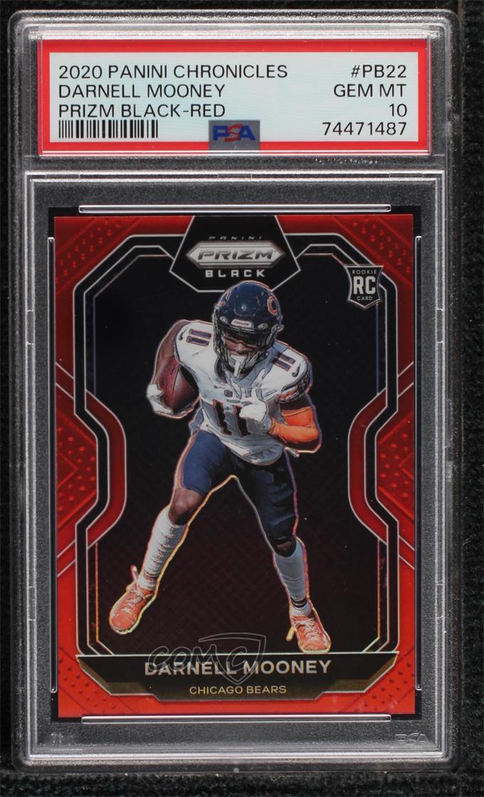 Darnell Mooney Panini Chronicles Prizm Black #PB22 Red