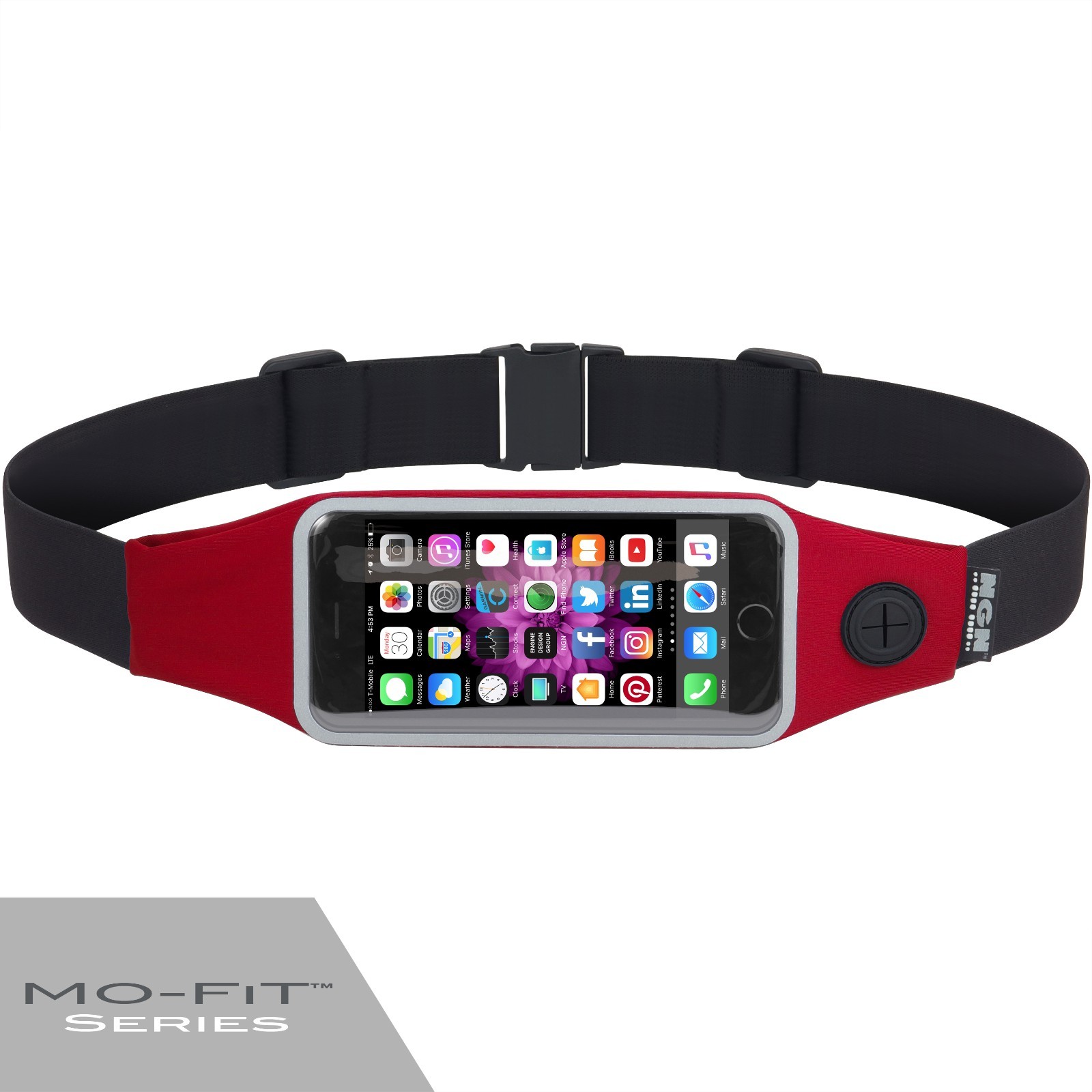 NGN Sport, Running Belt / Cycling Waist Pack / Fitness Belt for iPhone/ Android