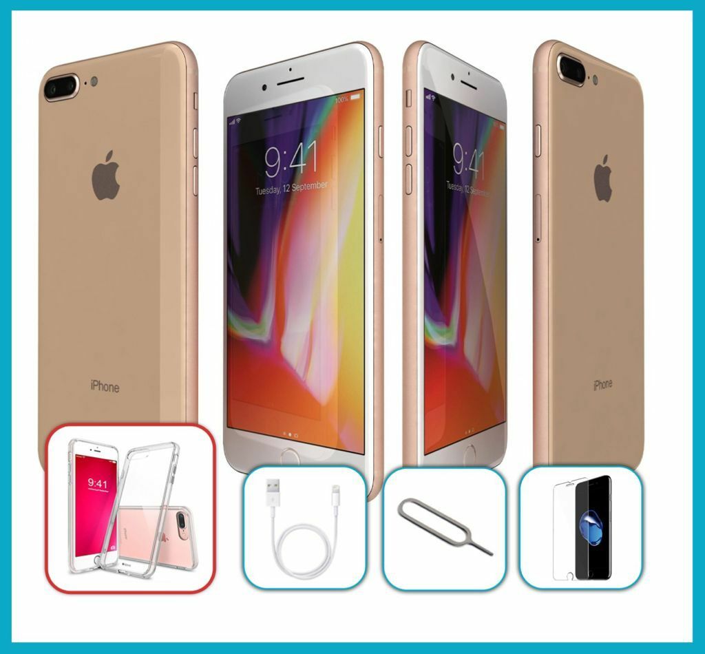 Apple iPhone 8 Plus - 64GB 256GB - Unlocked Smartphone