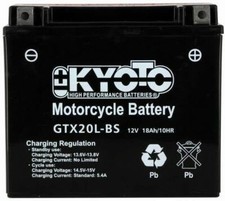 Batteria moto Kyoto YTX20L-BS per BUELL M2 Cyclone 1200 1997-2002