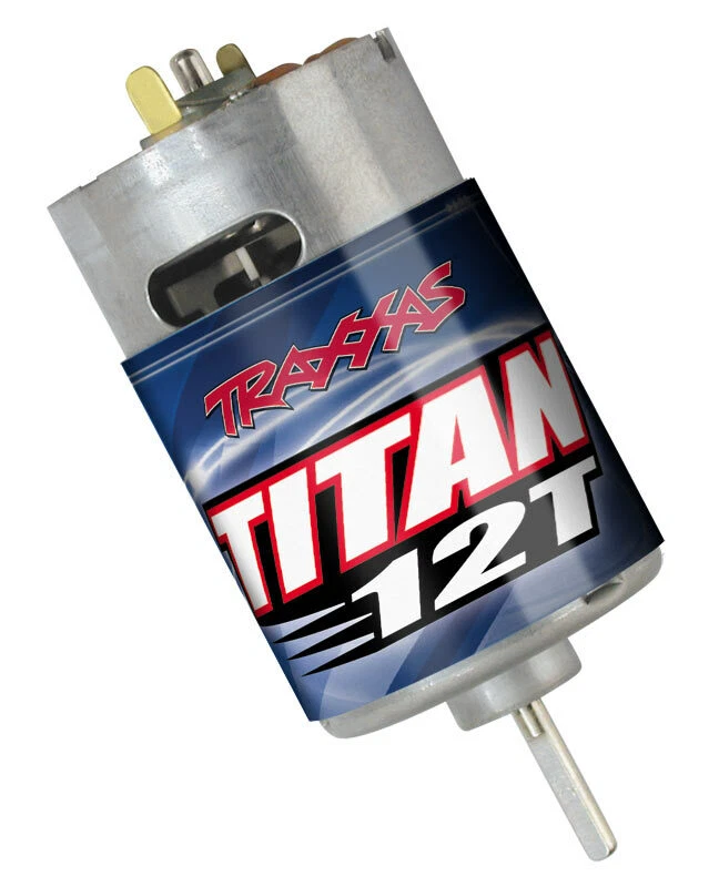 Moteur Traxxas Titan 12T (550) TRX3785 E-Revo Factory Five Slash Rustler - Photo 1/1