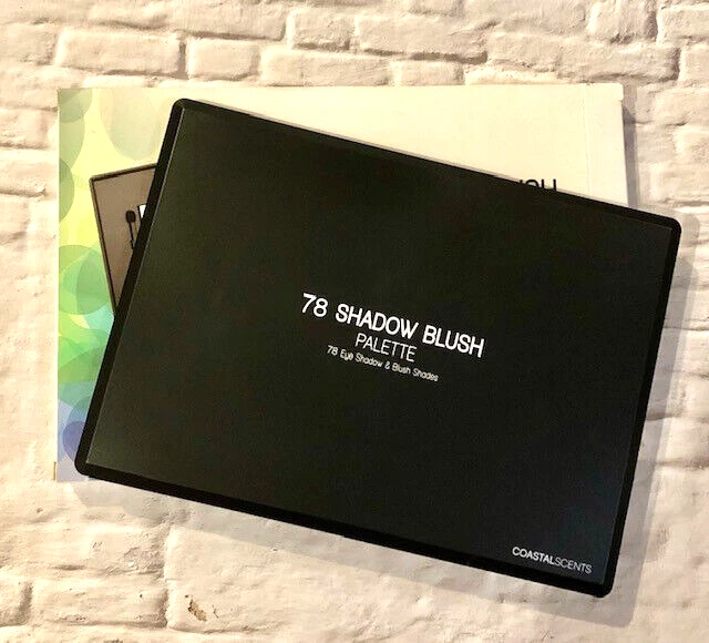 COASTAL SCENTS 78 Shadow Blush Palette Eyeshadow & Blush Shades - Image 4 of 4