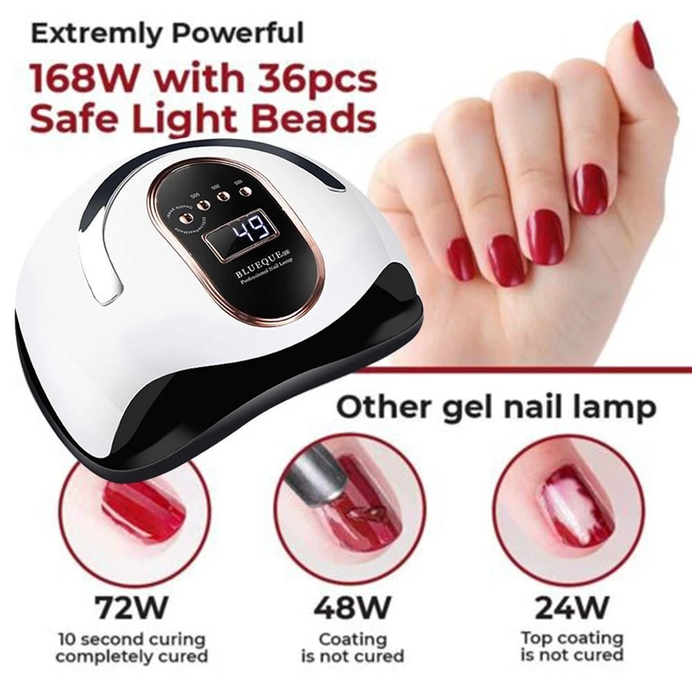 Uv led 2024 nail lamp 72w
