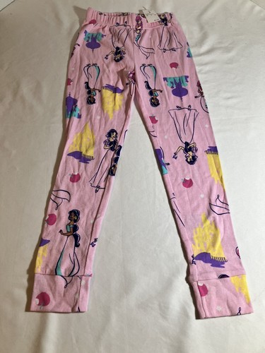 DISNEY Girls Multi Princess Pajama Pants Pink/Purple Size 6 - Picture 2 of 6