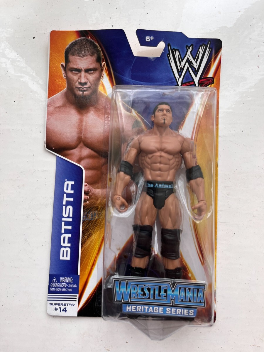 BNIB WWE BATISTA MATTEL WRESTLING ACTION FIGURE BASIC SERIES 37